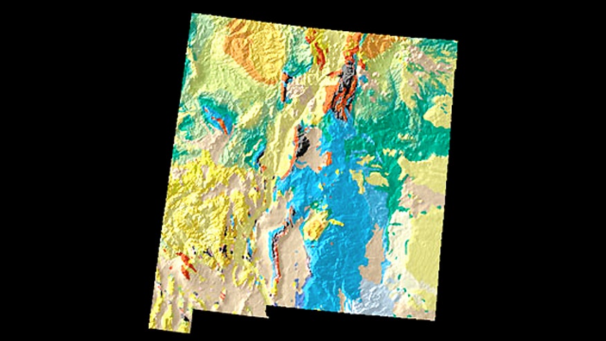 new mexico geology USGS